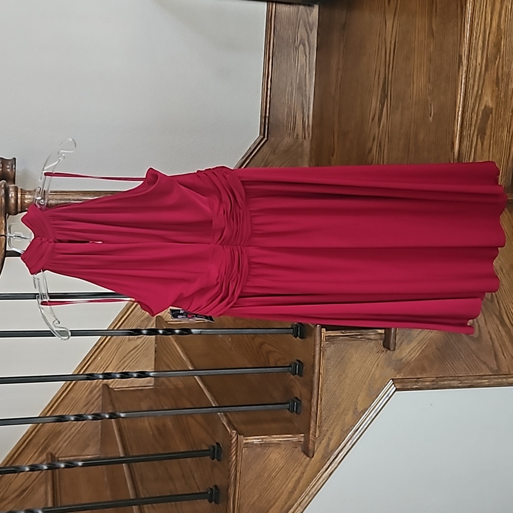 American Living Deep Red Sleeveless Dress - Picture 2 of 5